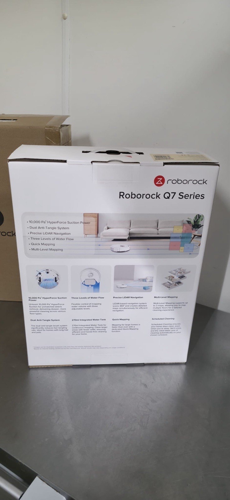 Roborock Q7 M5 Robot Vacuum,10,000Pa HyperForce Suction,