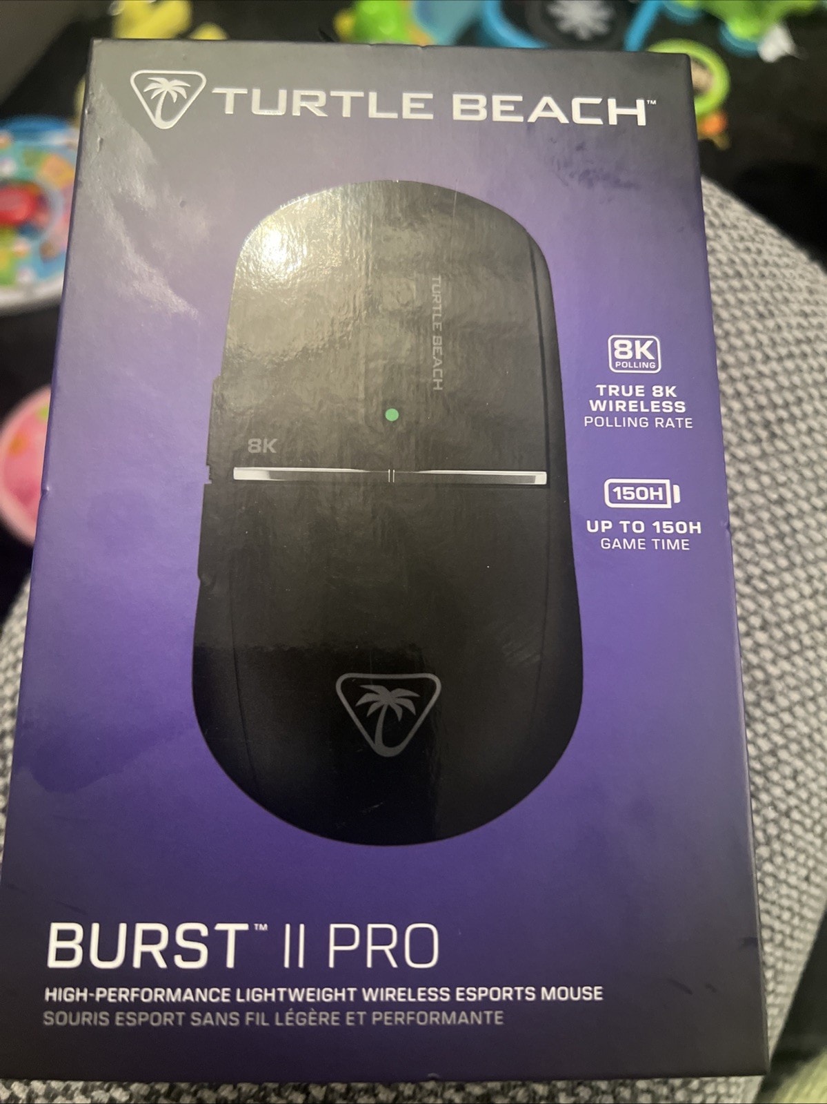 Turtle Beach Burst II Pro Black Wireless Esports Gaming Mouse - 8K polling, 57g