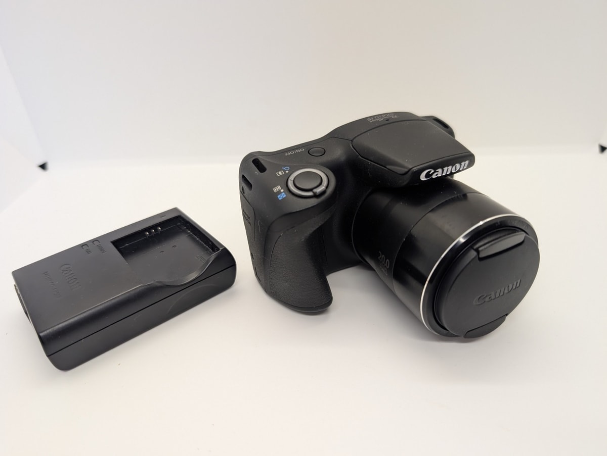 Canon PowerShot SX410 Is 20MP 40x Optical Zoom Digital Camera Black