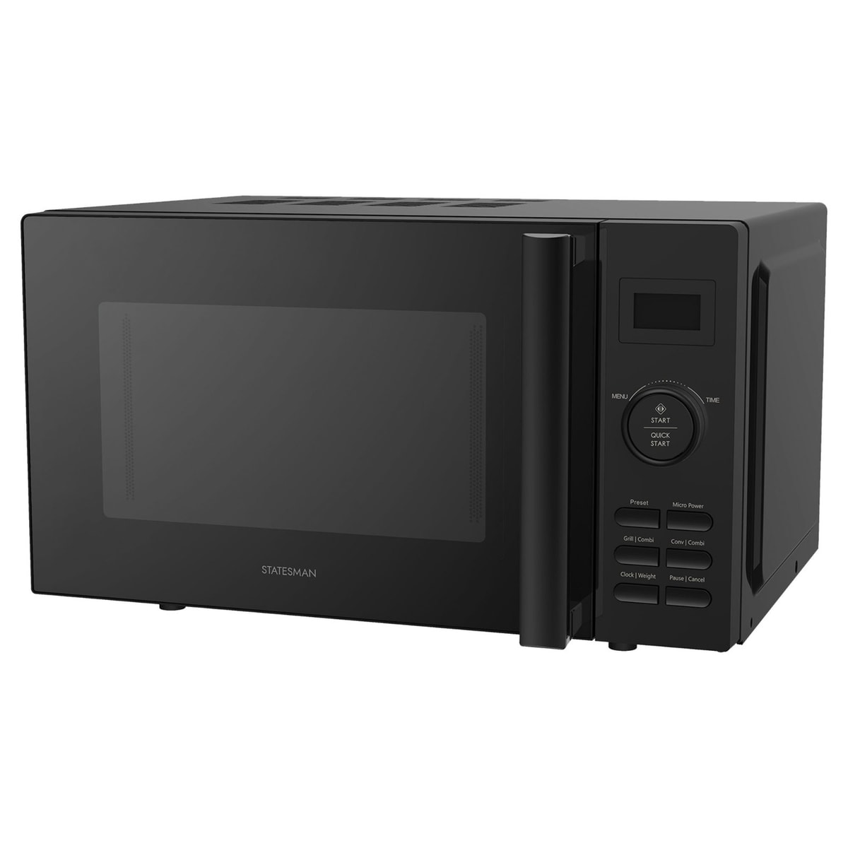 Digital Combination Microwave, Black, Statesman SKMC0925SB *Damaged Box*