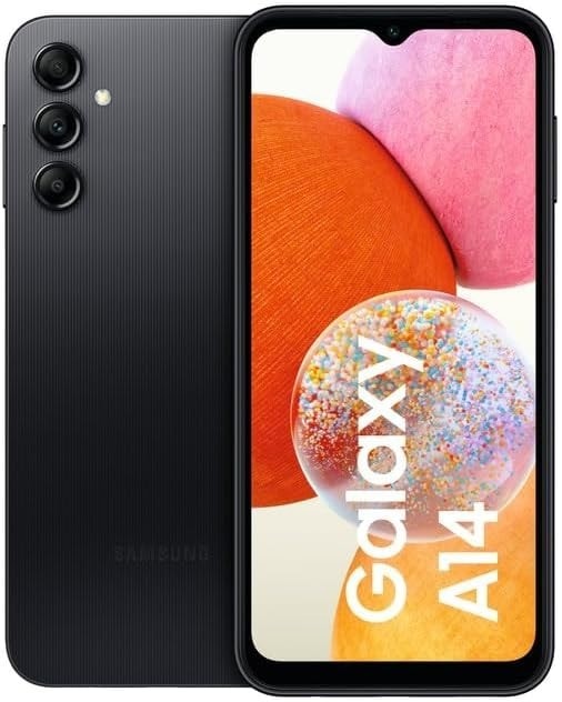 Samsung Galaxy A14 5G Black 64GB Android Unlocked Smartphone Pristine A++
