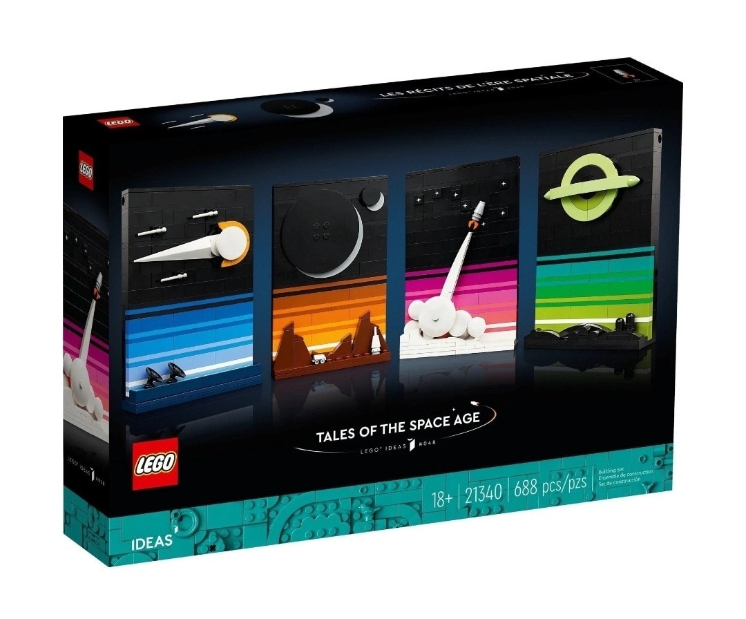 LEGO IDEAS 21340 TALES OF THE SPACE AGE New Sealed & Sent Boxed Now Retired Set
