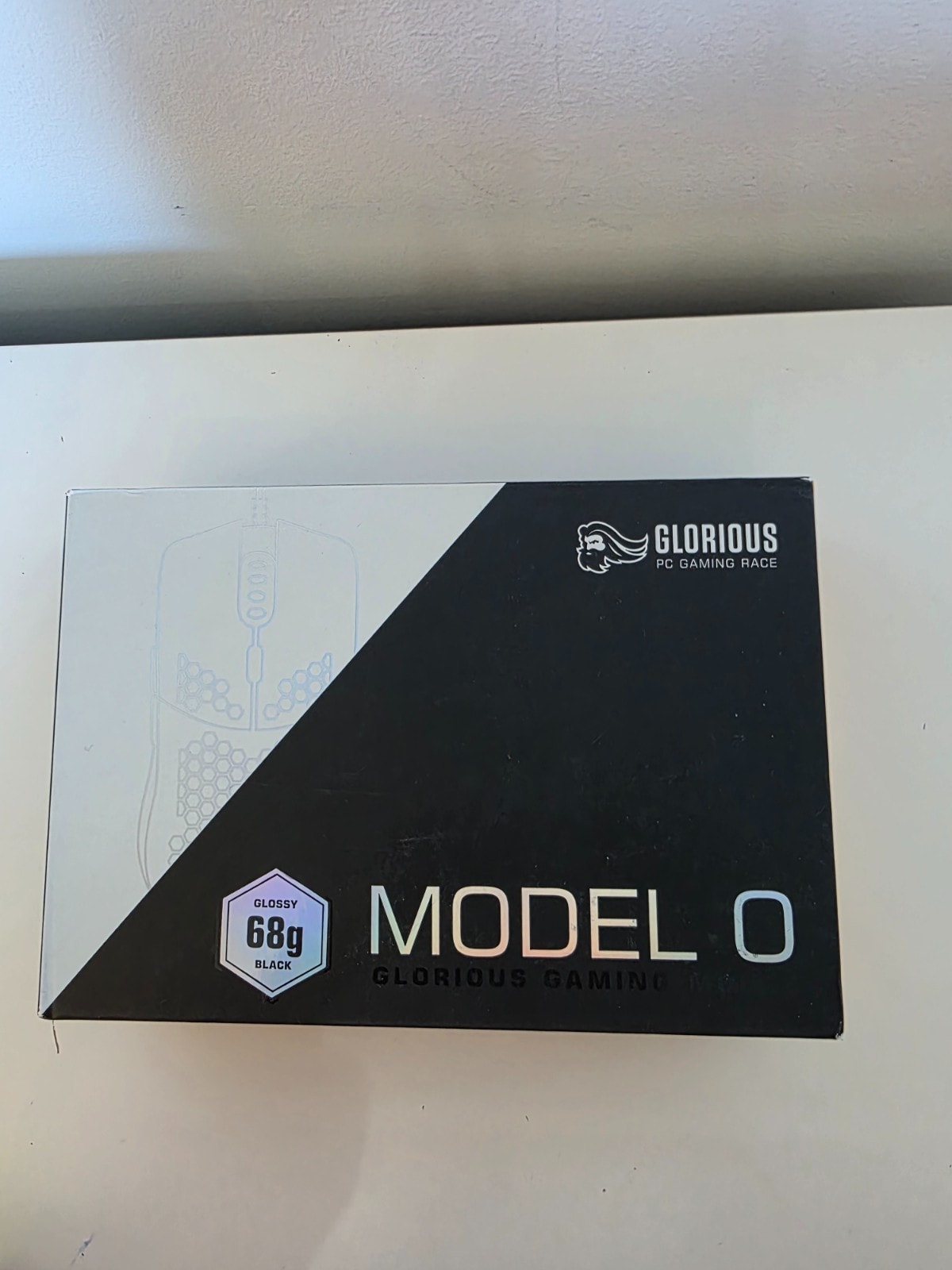 Glorious Model O Gaming Mouse Black Glossy 68g Lightweight RGB PC Mouse