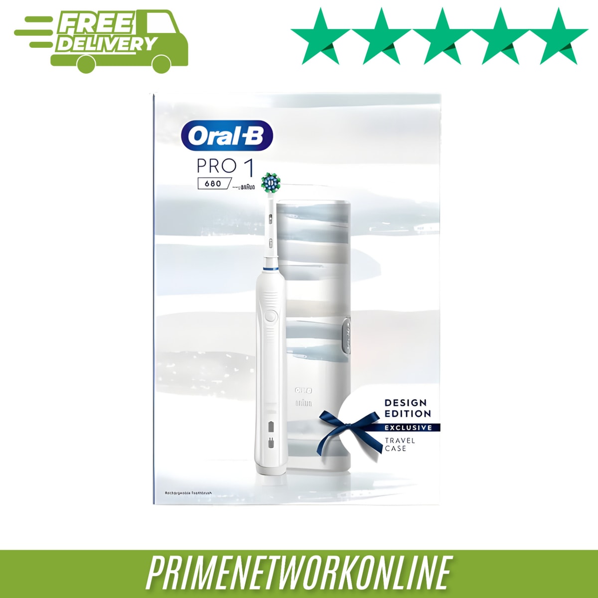 Oral-B Pro 1 680 Electric Toothbrush with 3D Cleaning & Timer 100% ORIGINAL⭐⭐⭐⭐⭐