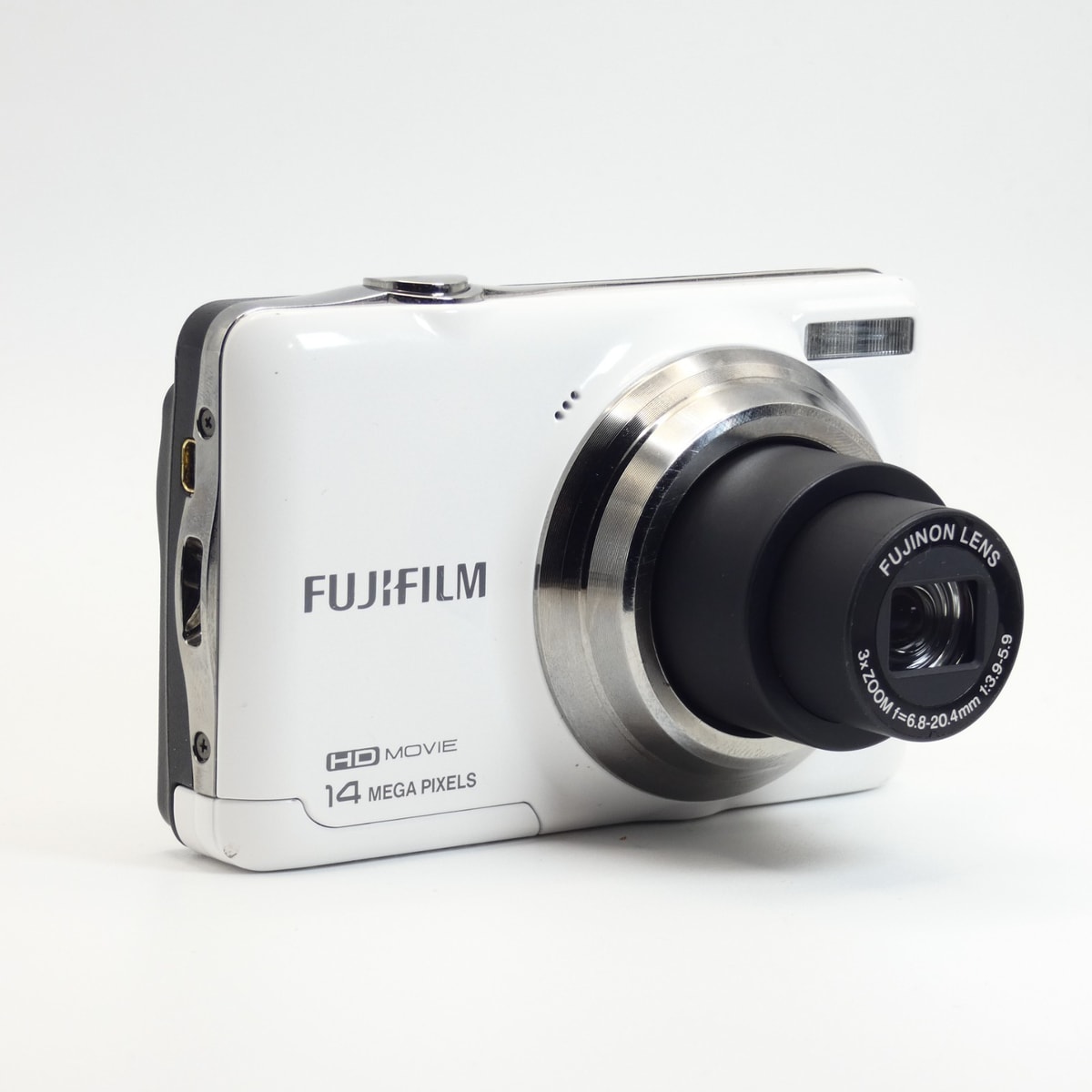 Fujifilm FinePix JV500 14MP Compact Digital Camera 3x Optical Zoom White