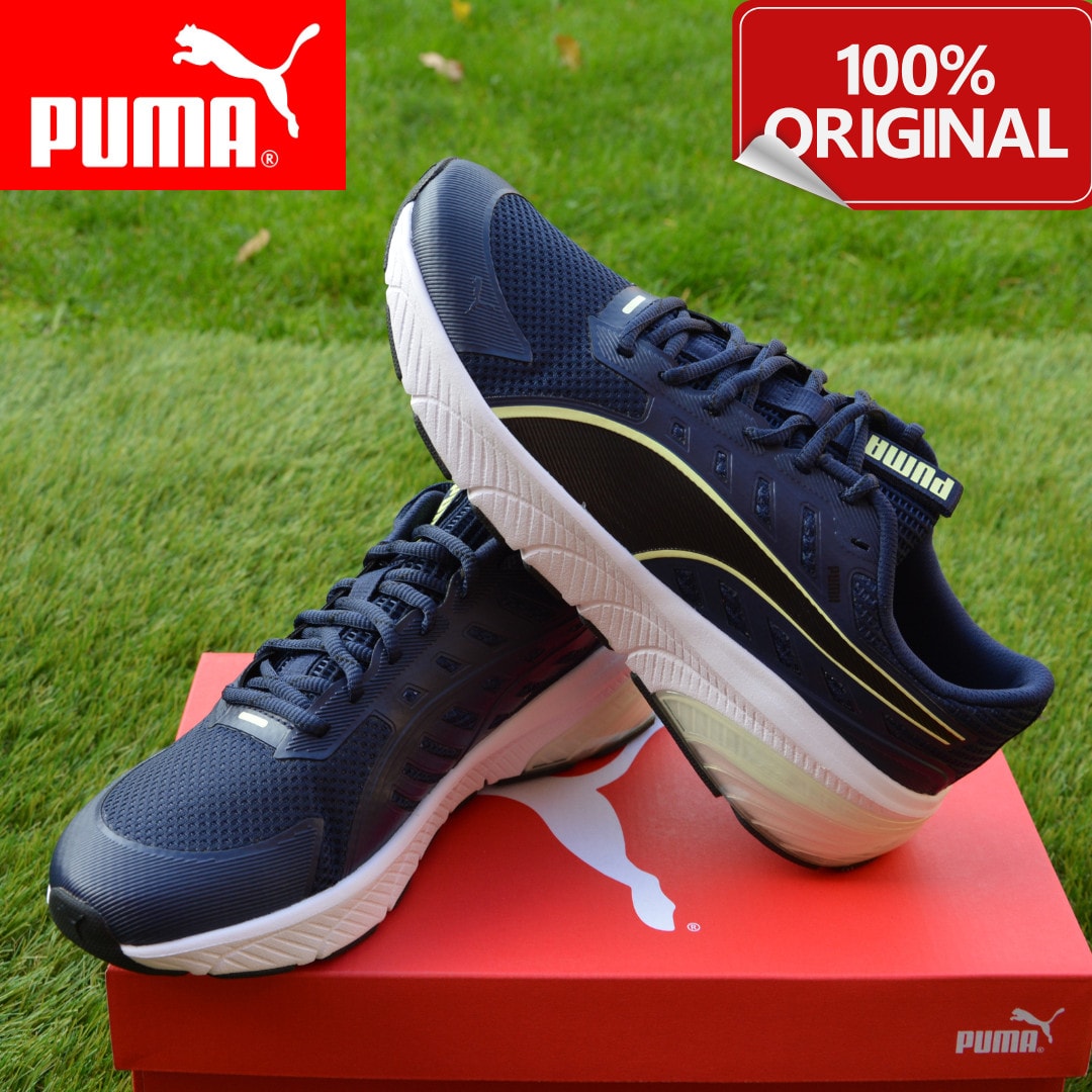 Puma Cell Glare Trainers Running Shoes New Blue Sizes 7 7.5 8 8.5 9 9.5 10