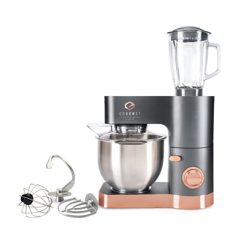 Gourmet 1200W Professional Kitchen Machine GPKM01 Stand Mixer +Blender Brand new