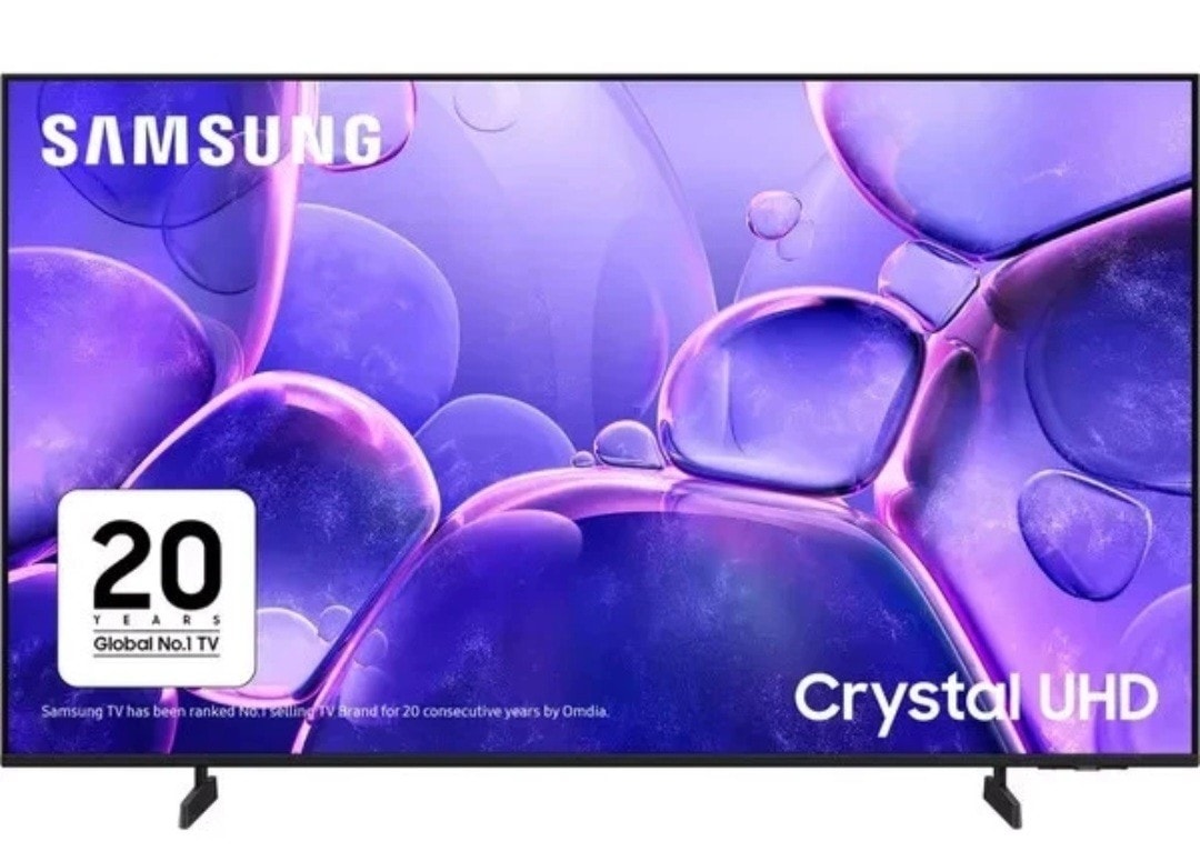 SAMSUNG U8000F 55" Crystal UHD 4K HDR Smart TV 2025 - UE55U8000F