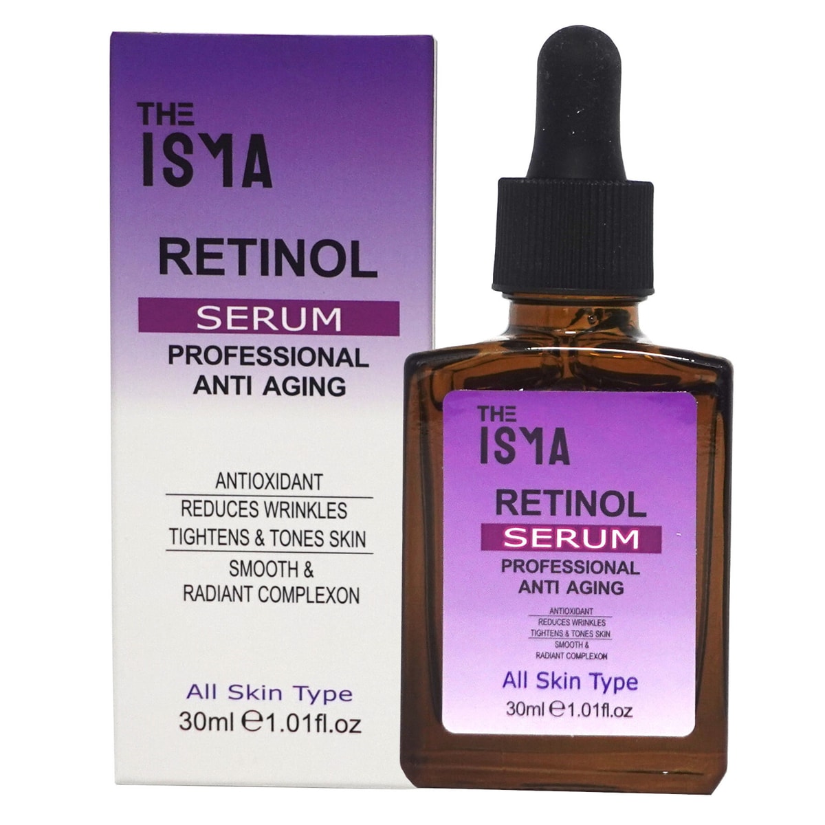 Retinol Serum 2.5% Vitamin A/C & E Collage, Anti Aging Wrinkles Acne 30ml
