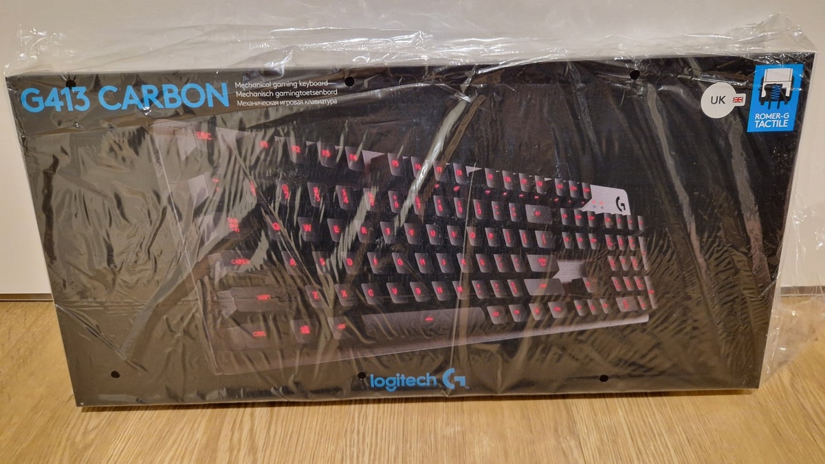LOGITECH - G413 CARBON - High Performance Mechanical Gaming Keyboard - Sealed