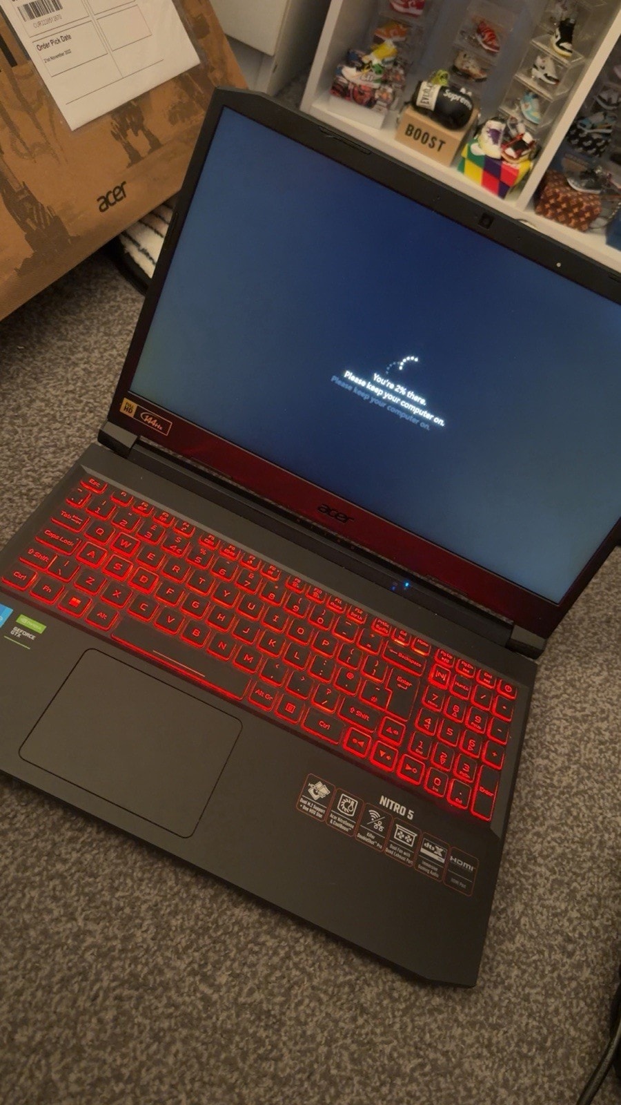 Acer Nitro 5 AN515-57-56RF 15.6" 144Hz (512GB SSD, Intel Core i5-11400H, 2.7GHz,