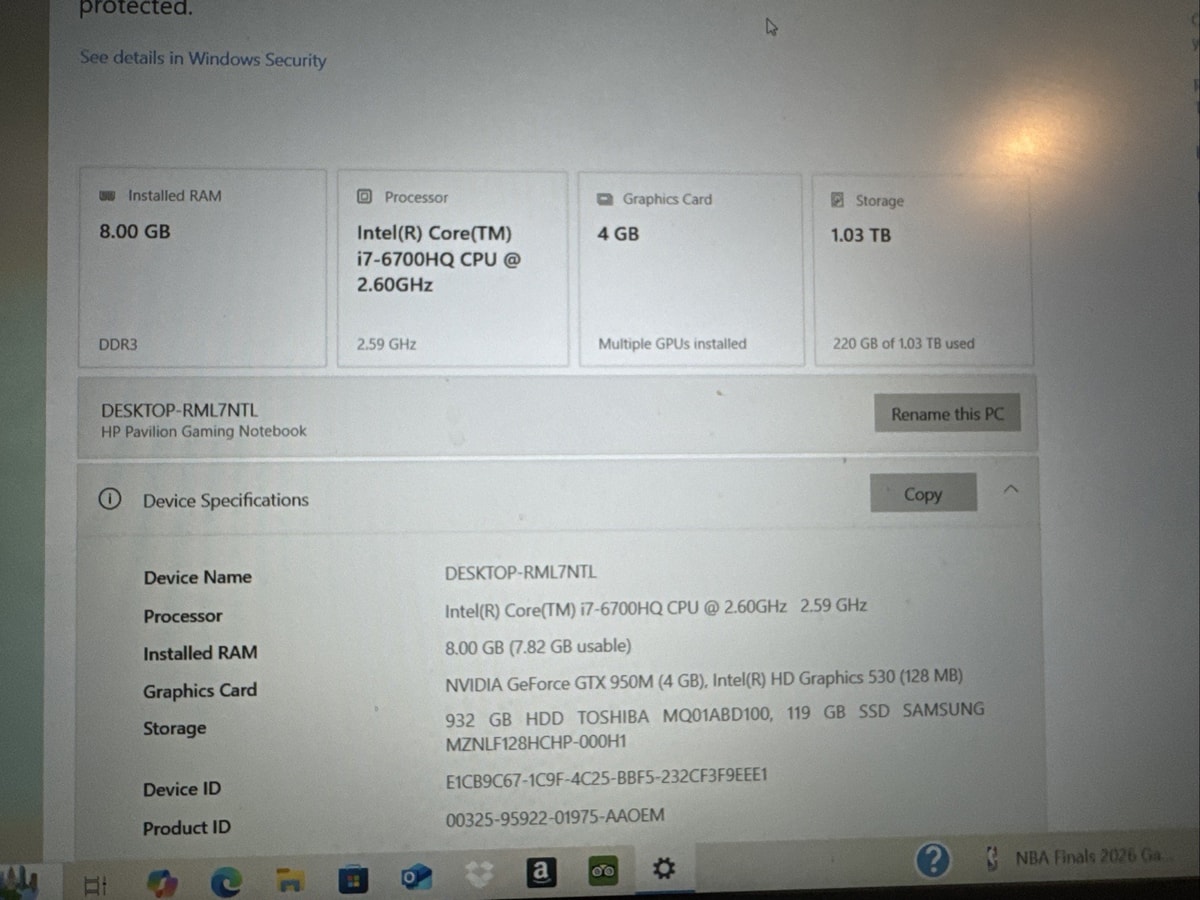 HP Gaming Laptop 17.3-inch