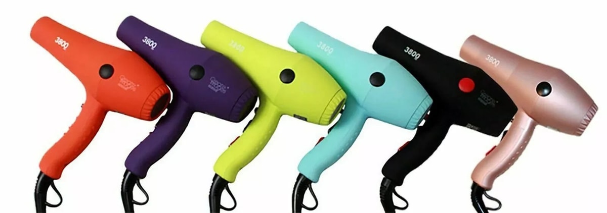 Create Images 3800 Professional Hairdryer High Powered Salon with FREE Windspin