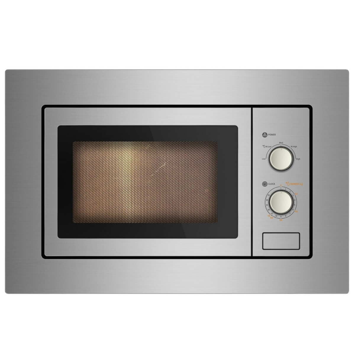 Cookology Built-In Microwave Oven 700W Integrated 60cm 17L - S/Steel IM17LSS