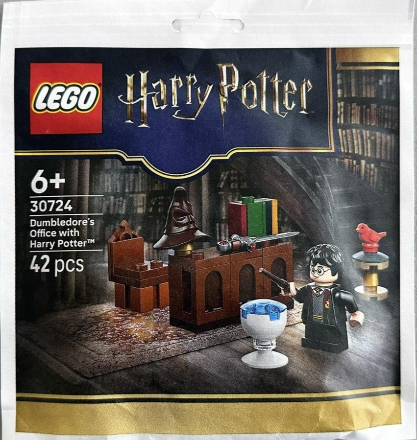 Lego Harry Potter Dumbledore's Office with Harry 30724 Paper Bag BNIP