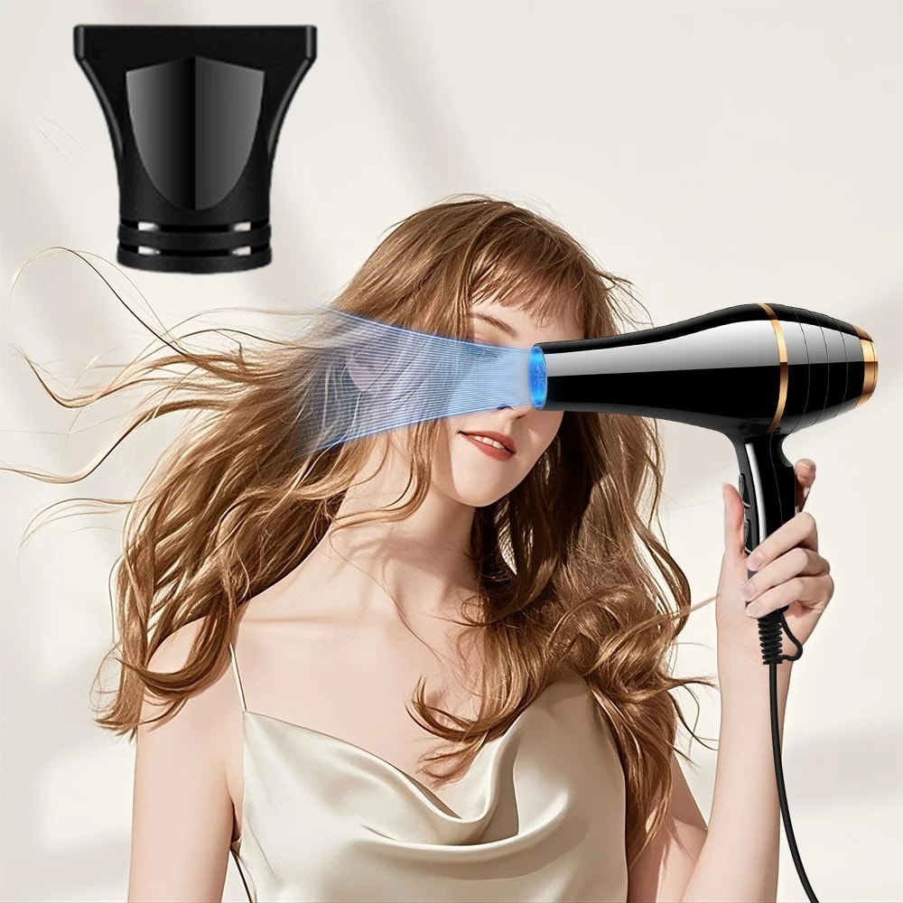 Hair Dryer 1800W Professional Powerful Hair Dryer High Power Negative Ions Quiet