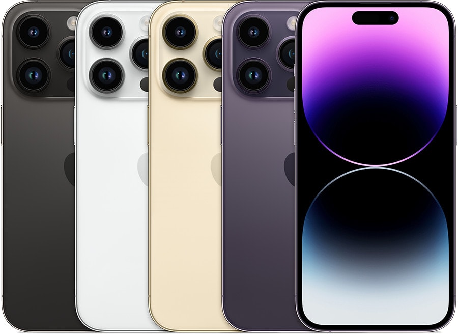 New Apple iPhone 14 Pro 128GB 256GB Unlocked iOS Smartphone Pristine A++ 100% BH