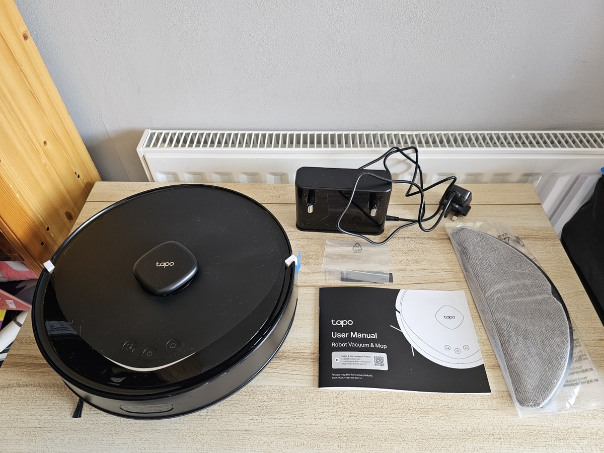 Tapo RV30 Max Smart Robot Vacuum Cleaner 5300Pa with Hyper Suction and Mop
