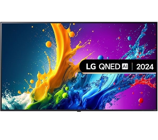 LG 55QNED80T6A 2024 QNED HDR 4K UHD 55'' Smart TV (Mark/No Stand/Alt Remote)