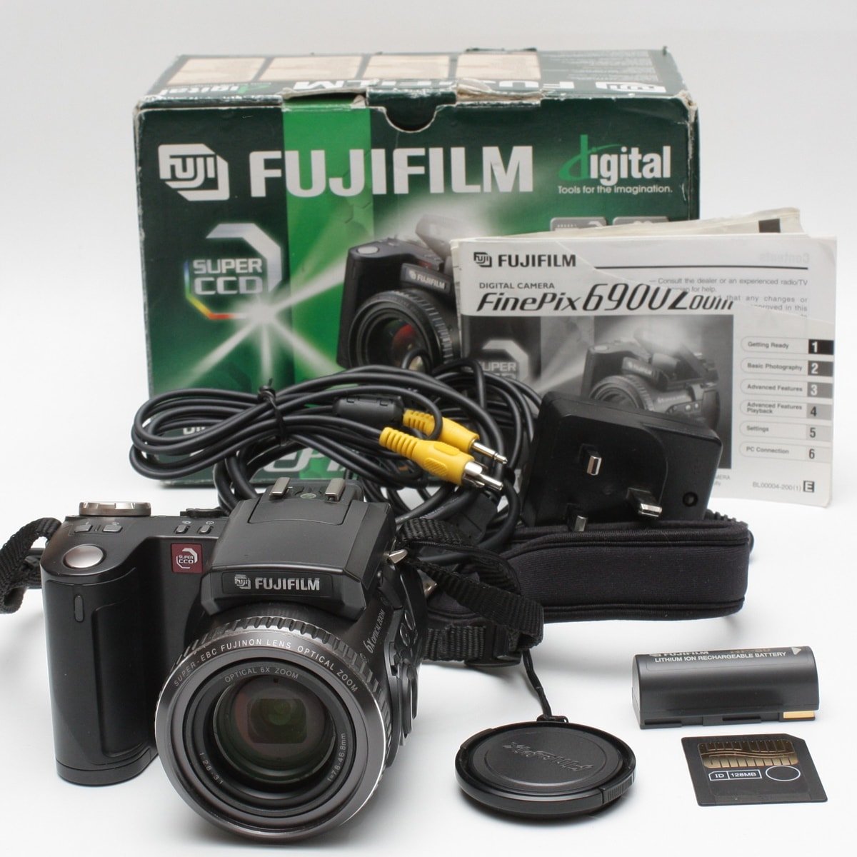 Fujifilm FinePix 6900 Zoom 3.3MP Digital Camera + Accessories Inc 128MB Card