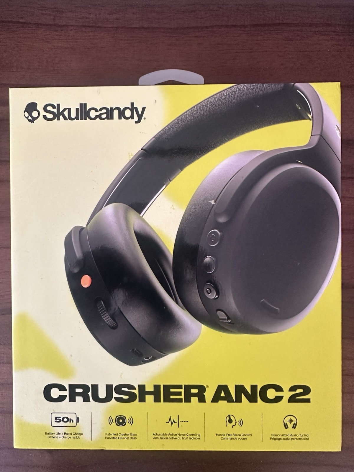 Skullcandy Crusher ANC 2 Headphones Active Noise Cancelling