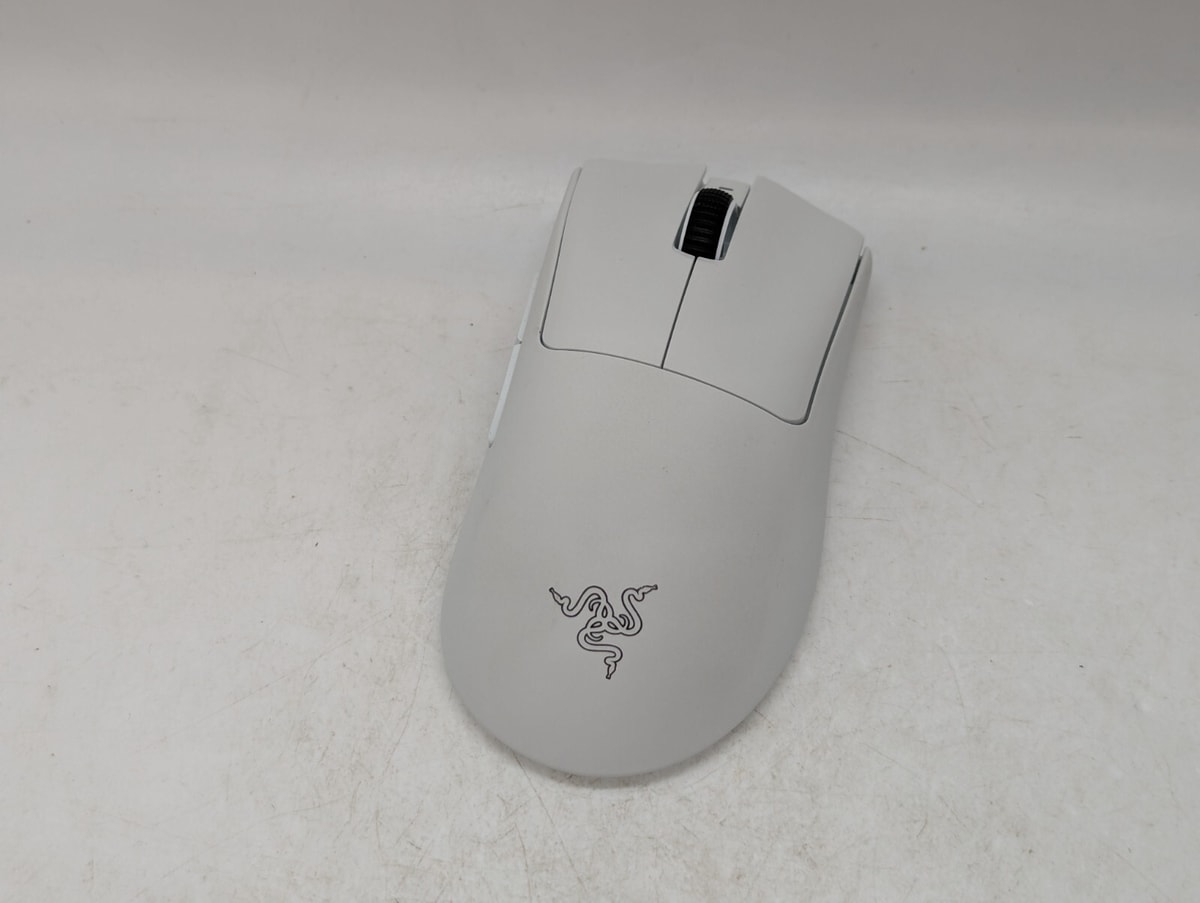 NO USB DONGLE Razer DeathAdder V3 Pro gaming mouse lightweight wireless white