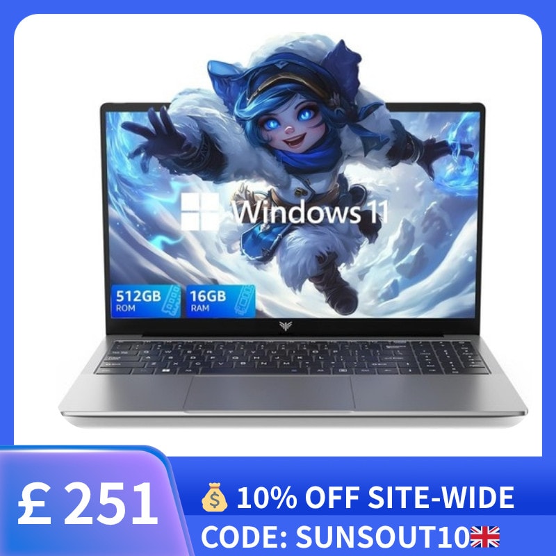 ACEMAGIC LX15PRO 15.6" office Laptop 4300U Windows11 Pro 16GB DDR4 512GB SSD