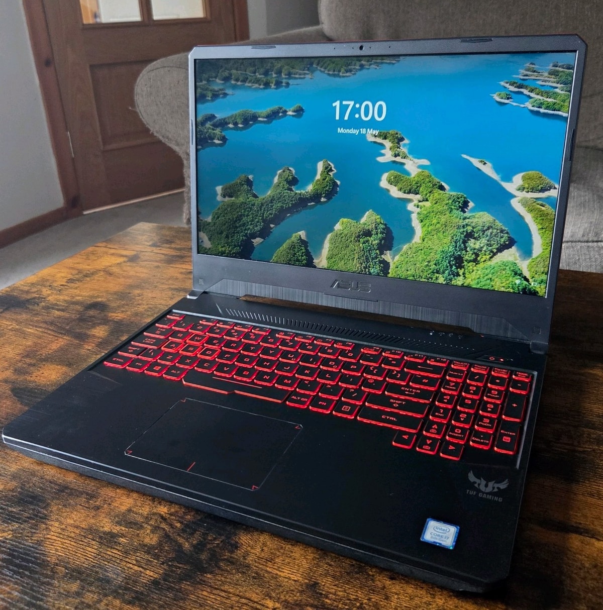 ASUS TUF Gaming Laptop FX505GM 15.6" Intel I7-8750H, NVIDIA GTX 1060, 8GB RAM