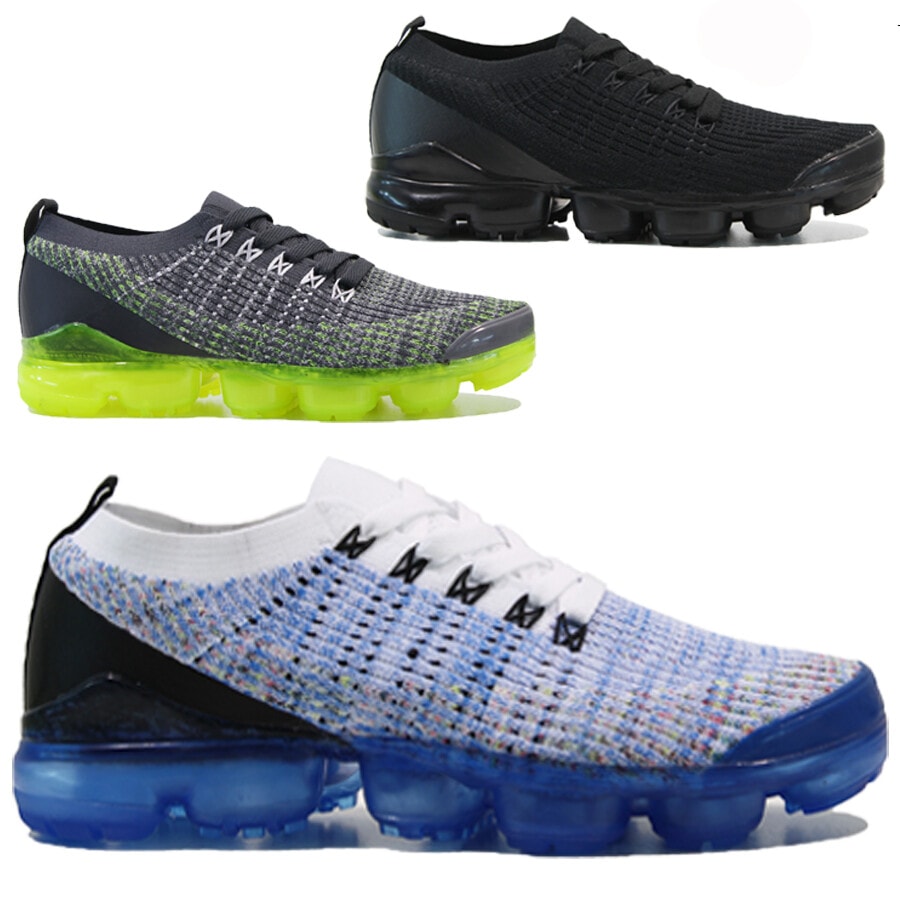 MENS SHOCK ABSORBING TRAINERS RUNNING CASUAL LACE GYM WALKING SPORTS SHOES SIZE