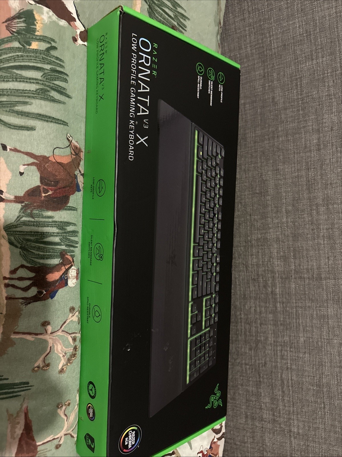 Razer Ornata V3 X RGB Gaming Keyboard - UK English, Membrane Switches