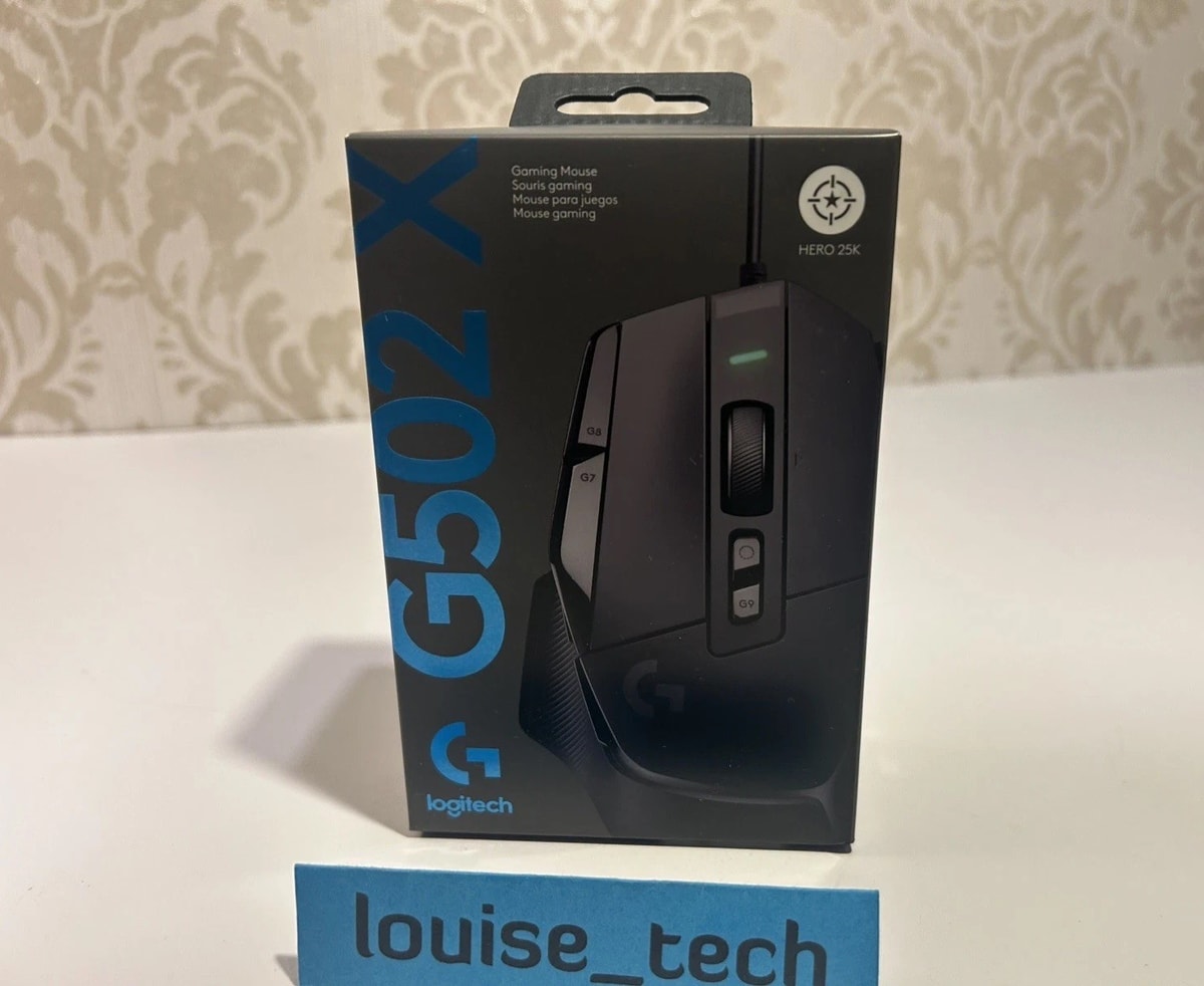 Logitech G502 X Wired Gaming Mouse Black 100% GENUINE ORIGINAL ⭐⭐⭐⭐⭐