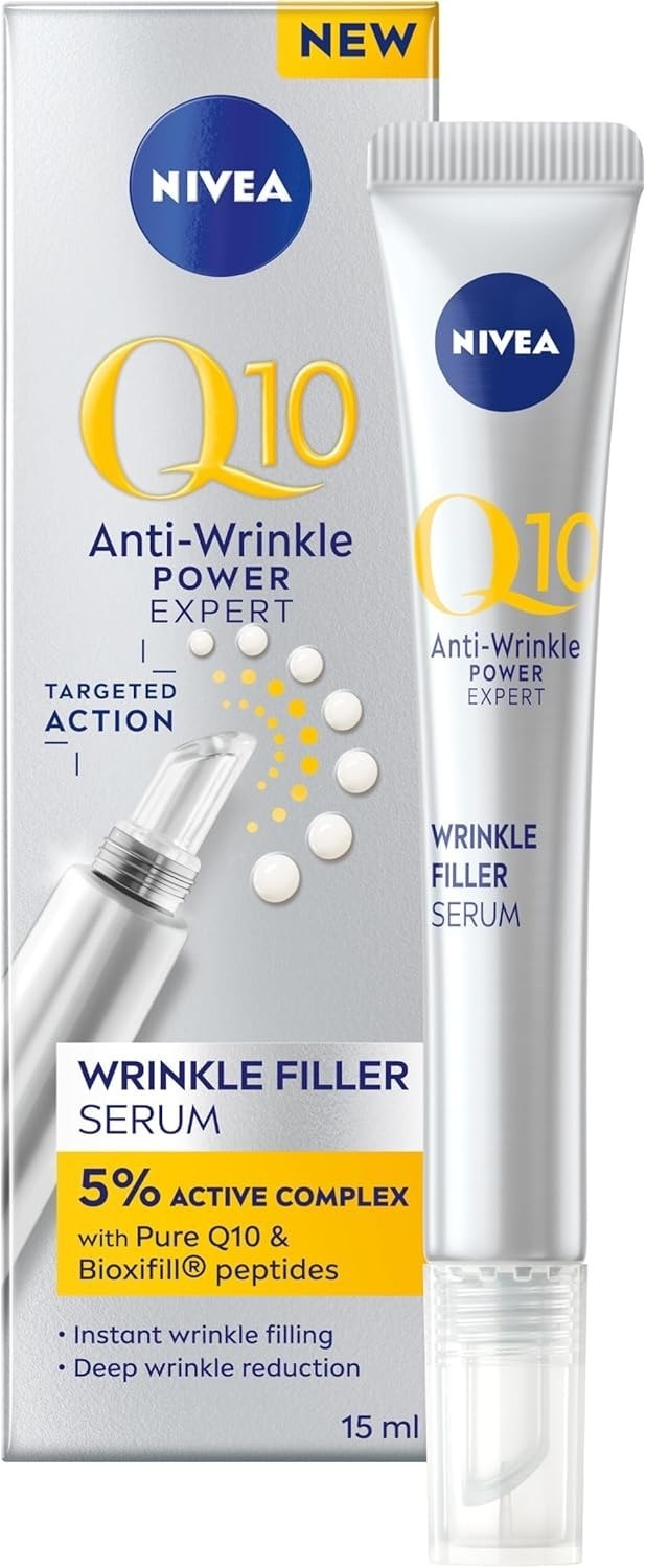 NIVEA Q10 Anti-Wrinkle Power Expert Wrinkle Filler Face Serum 15ml