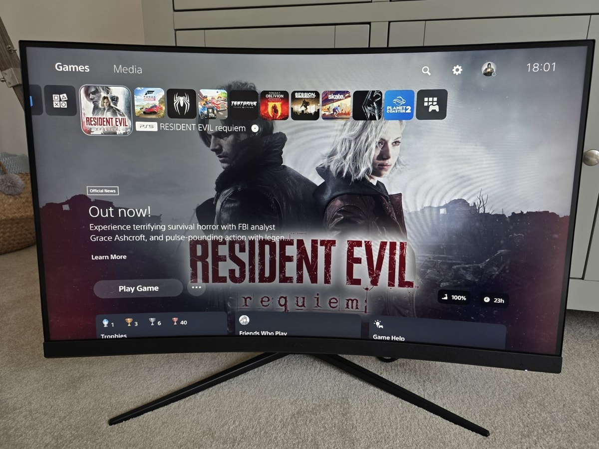 MSI 31.5" G32CQ4 E2 Curved Gaming Monitor 170Hz 1ms 2560x1440 WQHD FreeSync