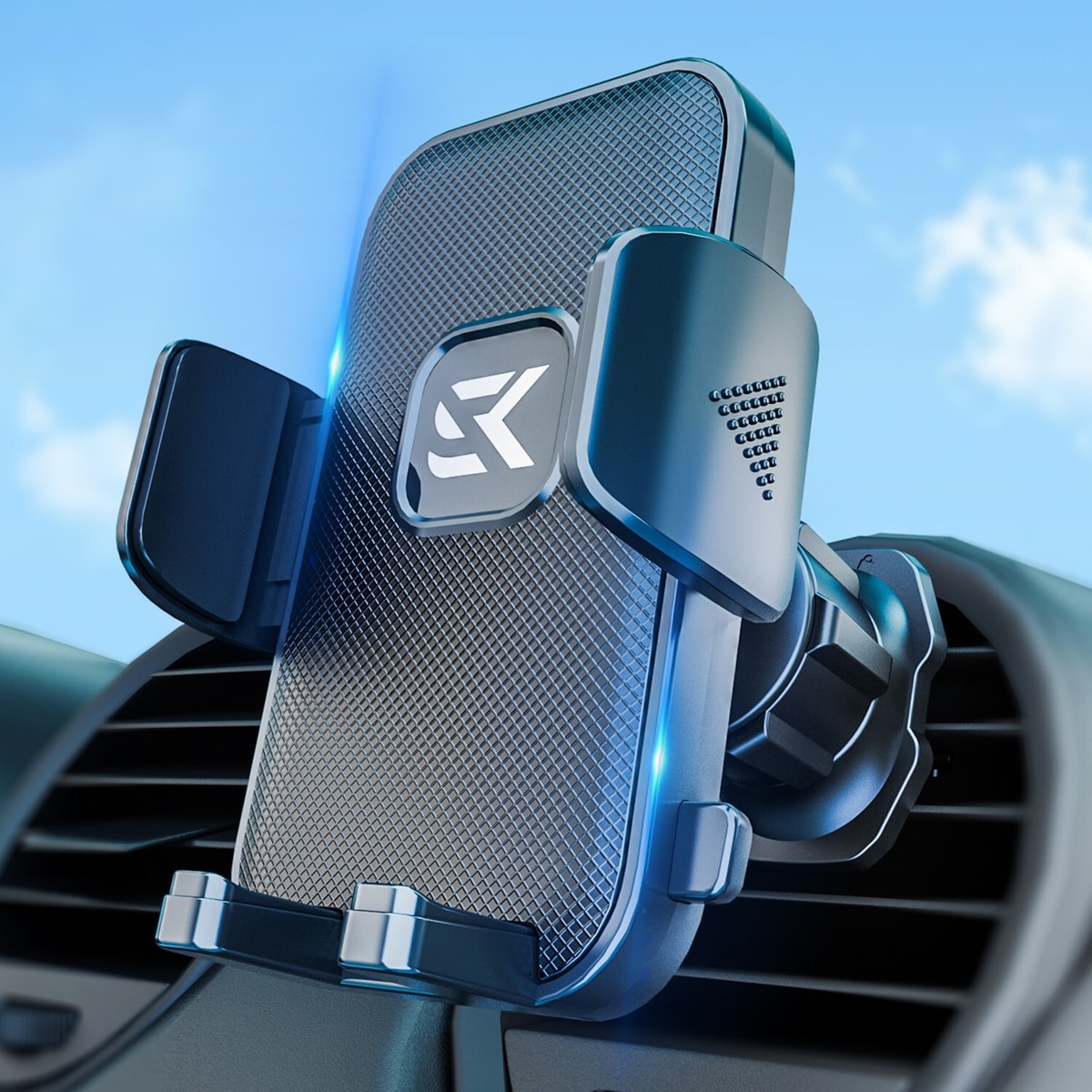 360° UNIVERSAL AIR VENT MOBILE PHONE HOLDER IN CAR STAND CRADLE MOUNT GPS IPHONE