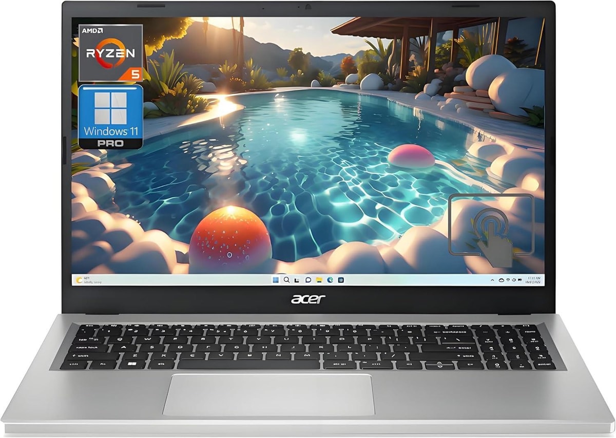 Acer Aspire 3 15.6" Laptop FHD Ryzen 5 7520U 16GB LPDDR5 RAM 1TB SSD Refurbished