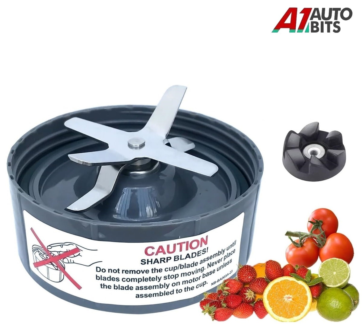 For NUTRIBULLET 600W 900W Juicer Blender Replacement Cross Extractor Blade Base.