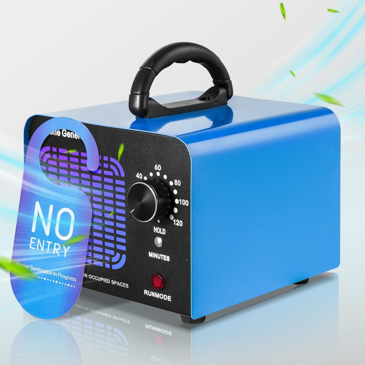 60000mg/h Ozone Generator Machine O3 Air Filter Purifier Negative Ion Ozonator