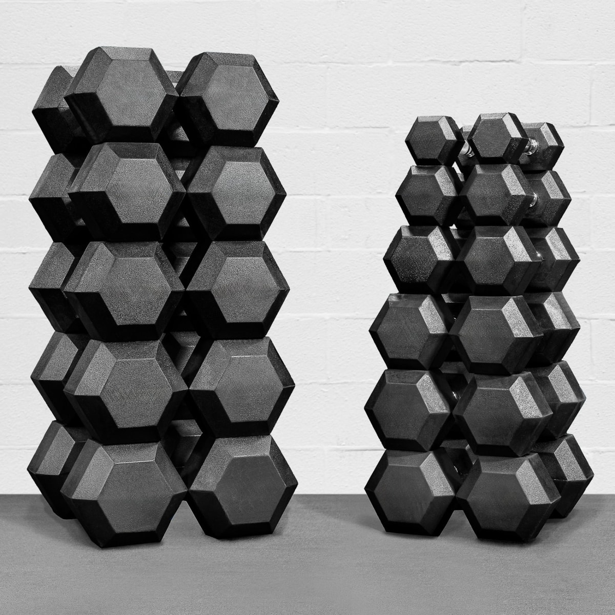 METIS Hex Dumbbells [2.5-50kg] | SOLD IN PAIRS - Fitness Weights / Home Workouts