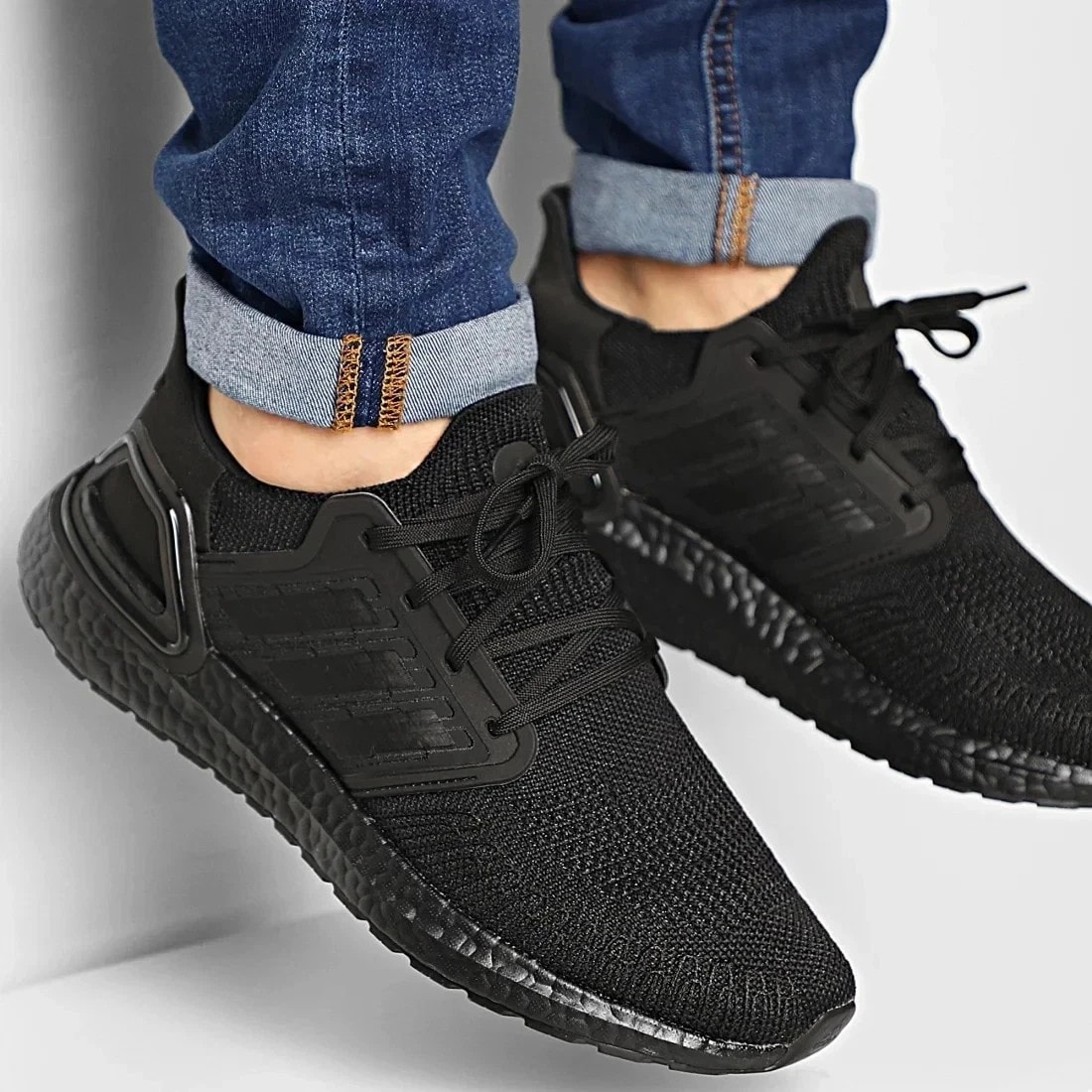 Adidas Ultraboost 20 Triple Black Mens Trainers Shoes UK 8, 9, 9.5, 10.5