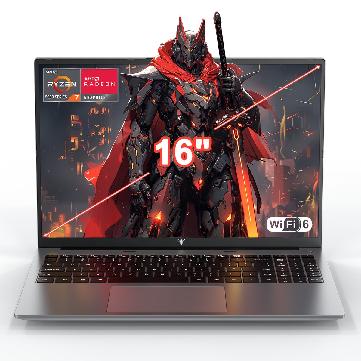 ACEMAGIC RX16 16" FHD Laptop AMD Ryzen 7 H255 16GB DDR5 + 512GB SSD WIFI 6 BT5