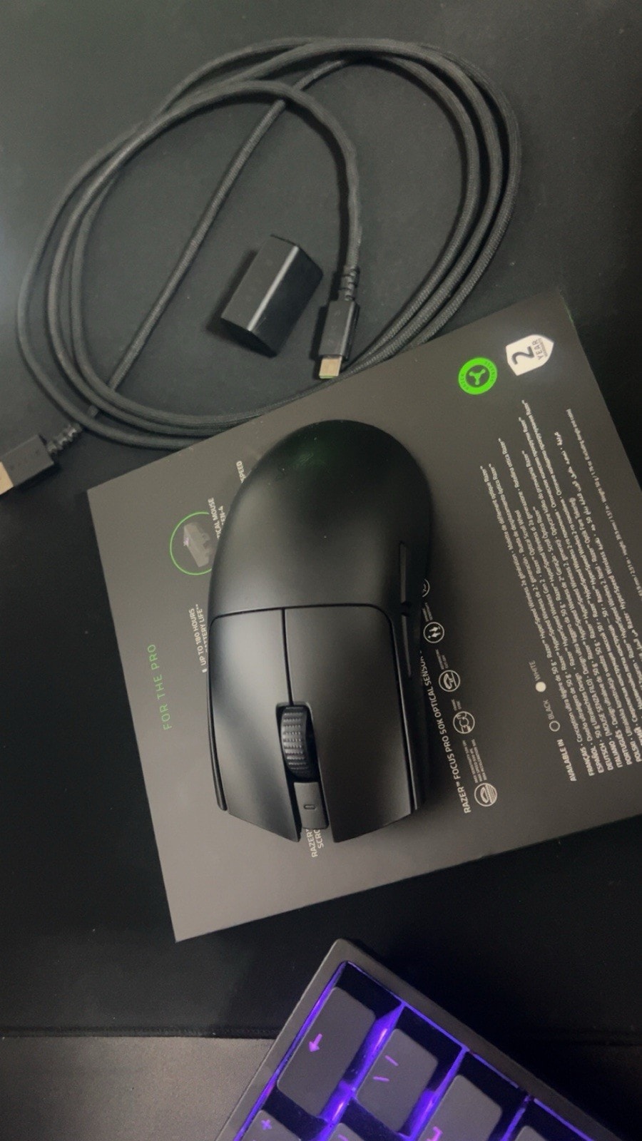 Razer Viper V3 Pro Wireless Optical Gaming Mouse Black