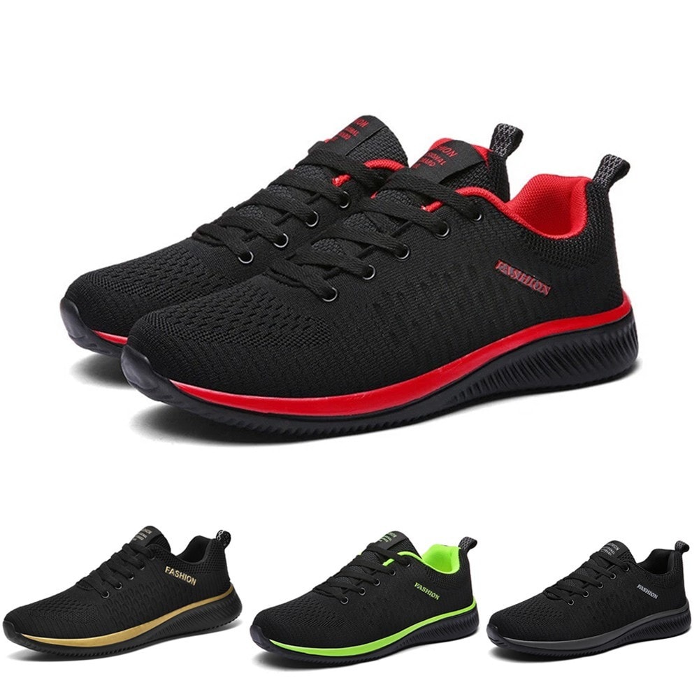Mens Running Trainers Sport Sneakers Walking Shoes Casual Sports Shoes Gym UK