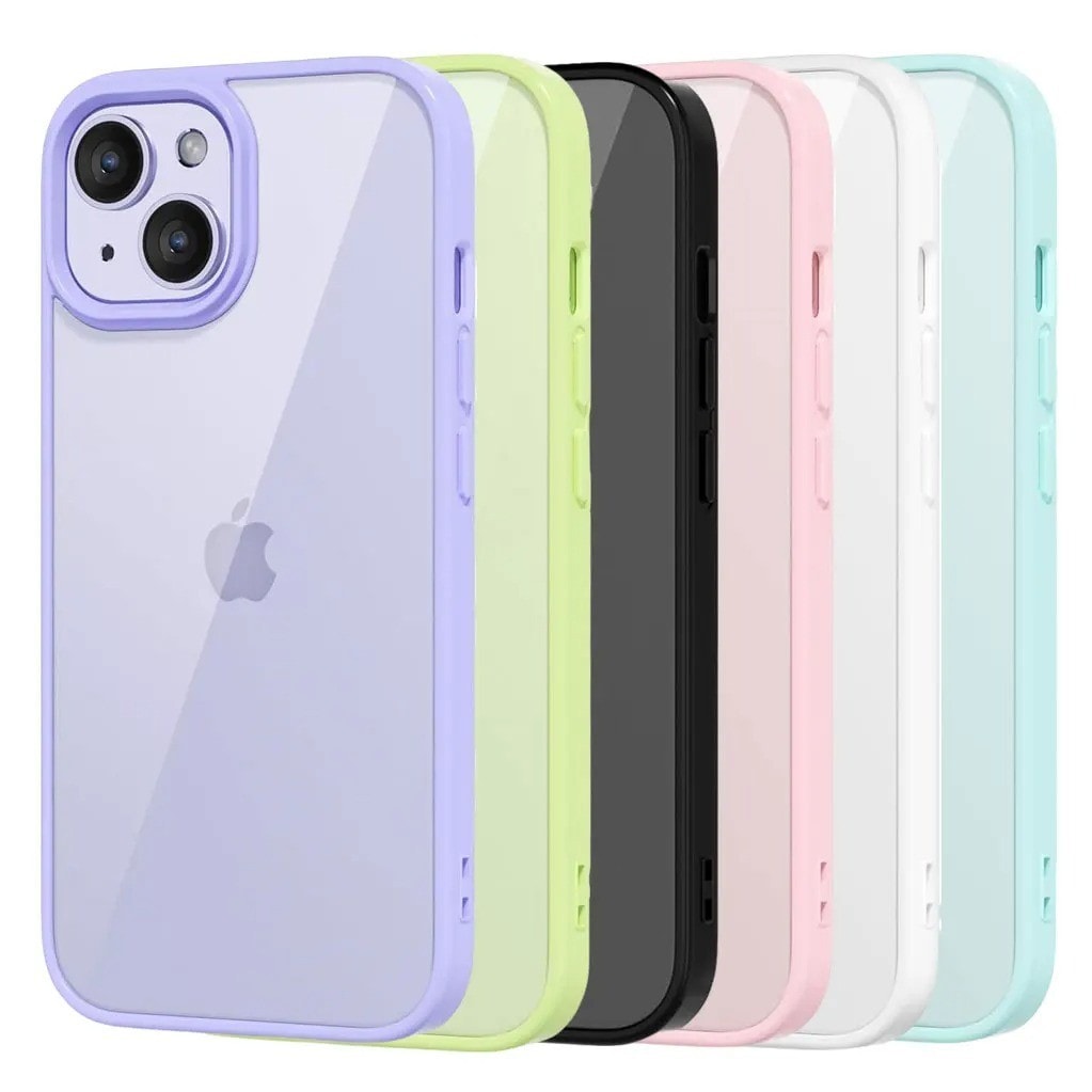 Shockproof Clear Phone Case Silicone Bumper for iPhone 16 15 14 13 12 11 Pro Max