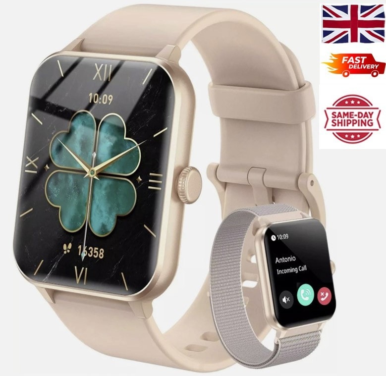 UK Smart Watch Men Women Fitness Tracker Blood Pressure Heart Rate Sport Watches