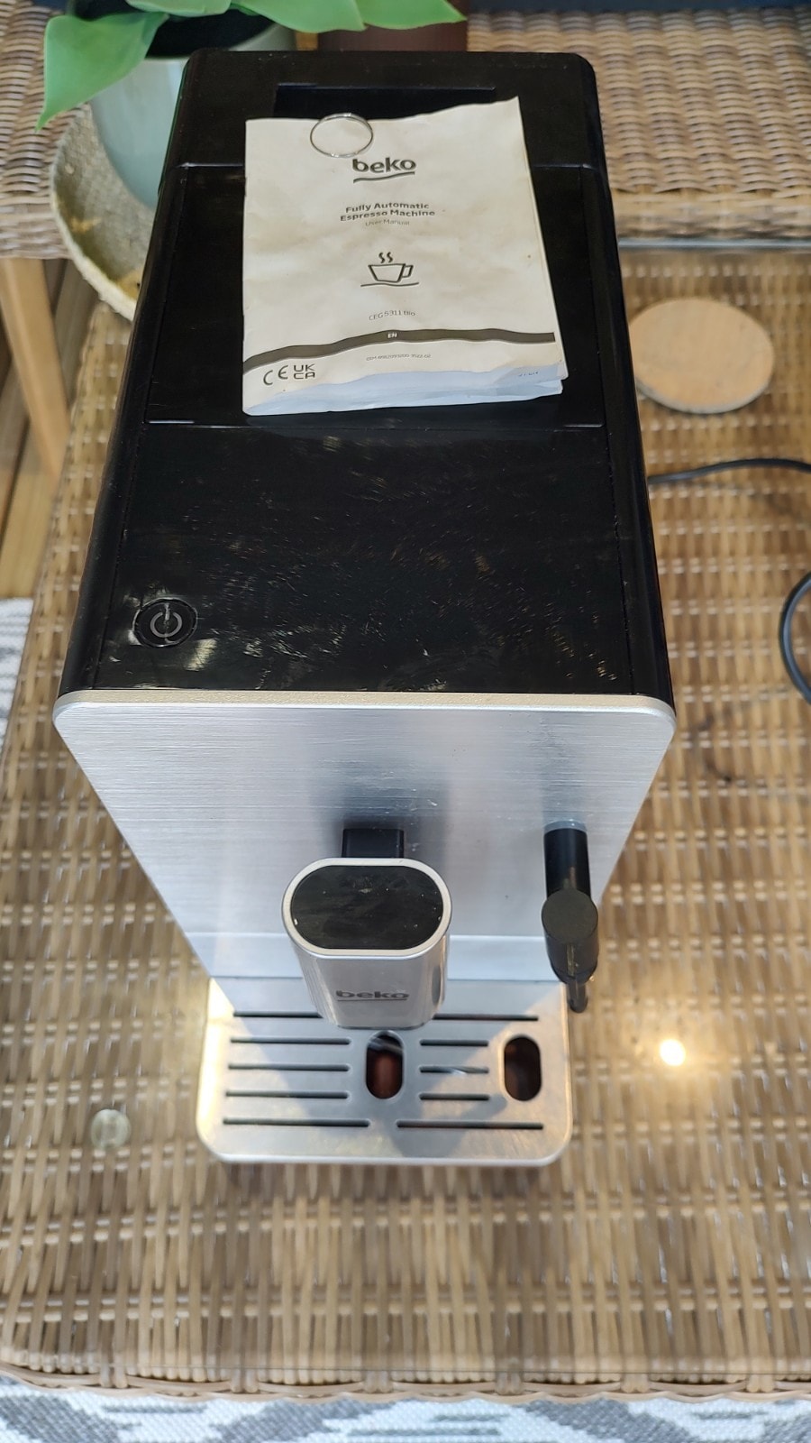Beko CEG5311X Bean To Cup Coffee Machine - Stainless Steel