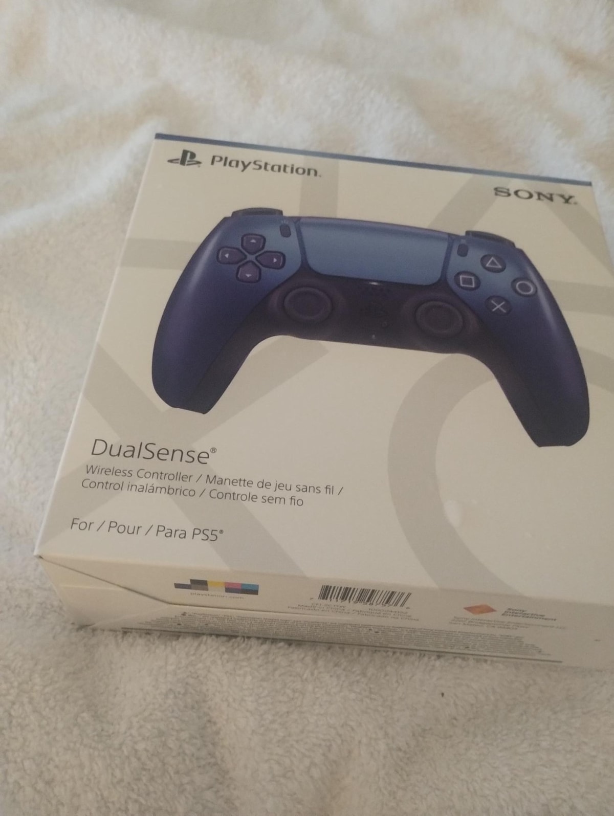 Midnight Black Sony DualSense Wireless Controller PS5 NEW & SEALED Free P&P