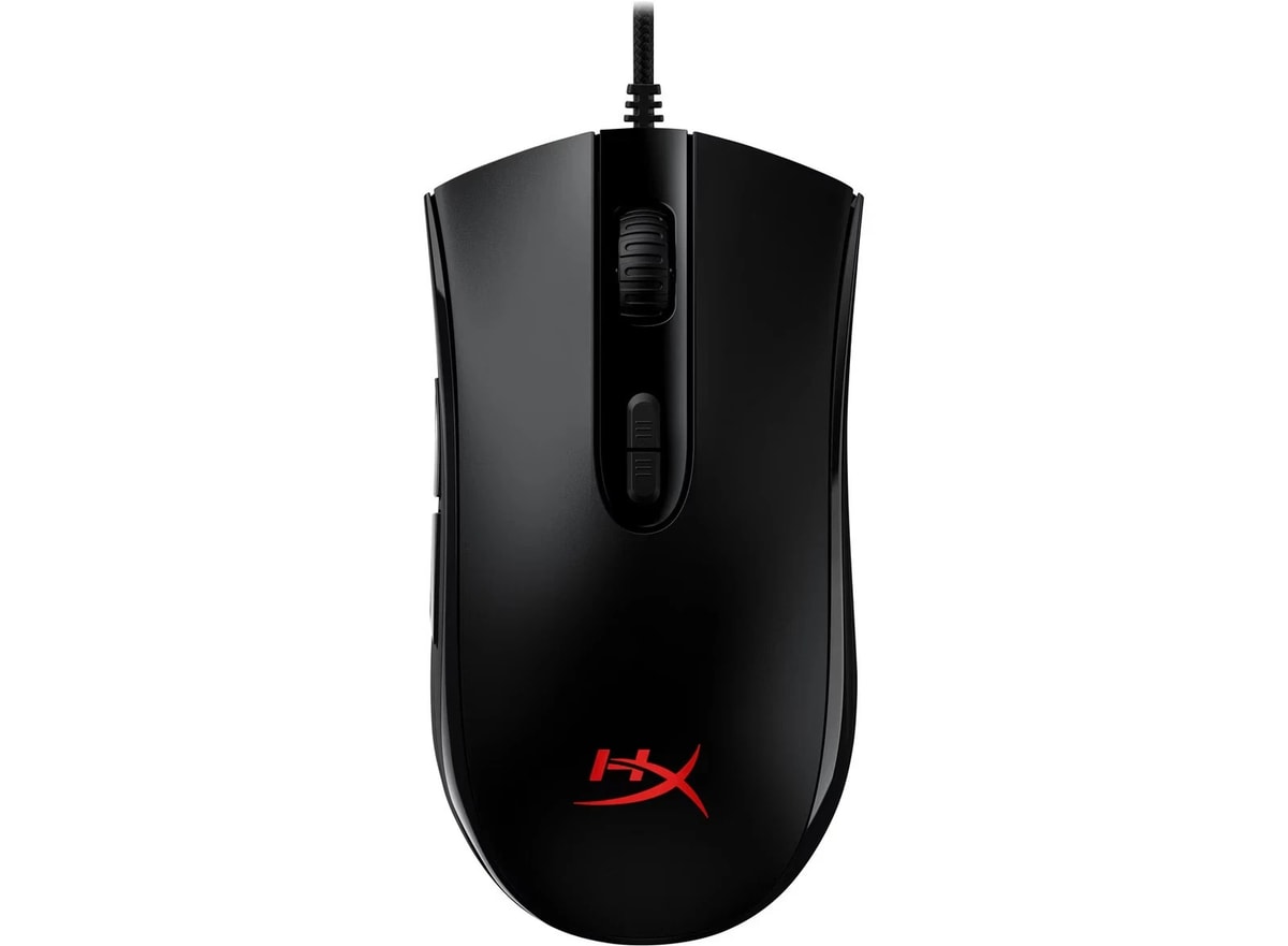 HyperX Pulsefire Core Gaming Mouse Black Customizable RGB Lighting