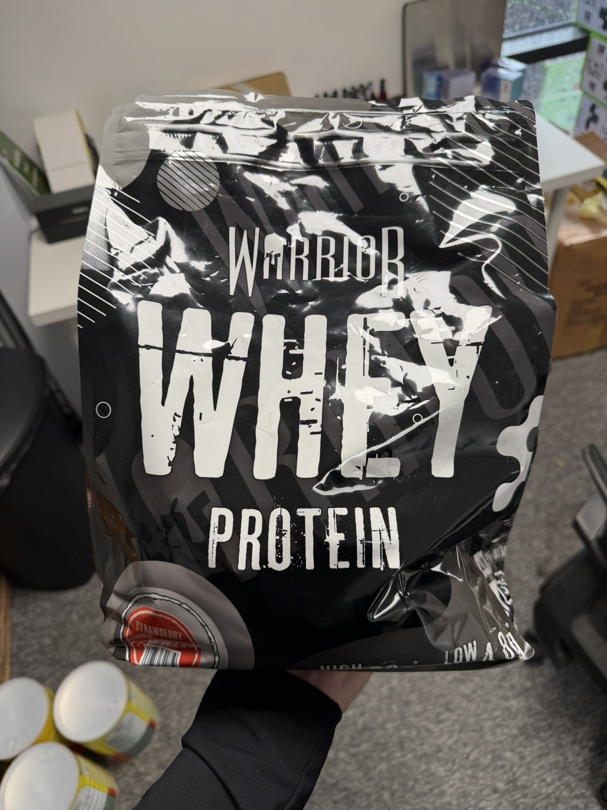Warrior Whey Protein Powder Strawberry Crème 2kg
