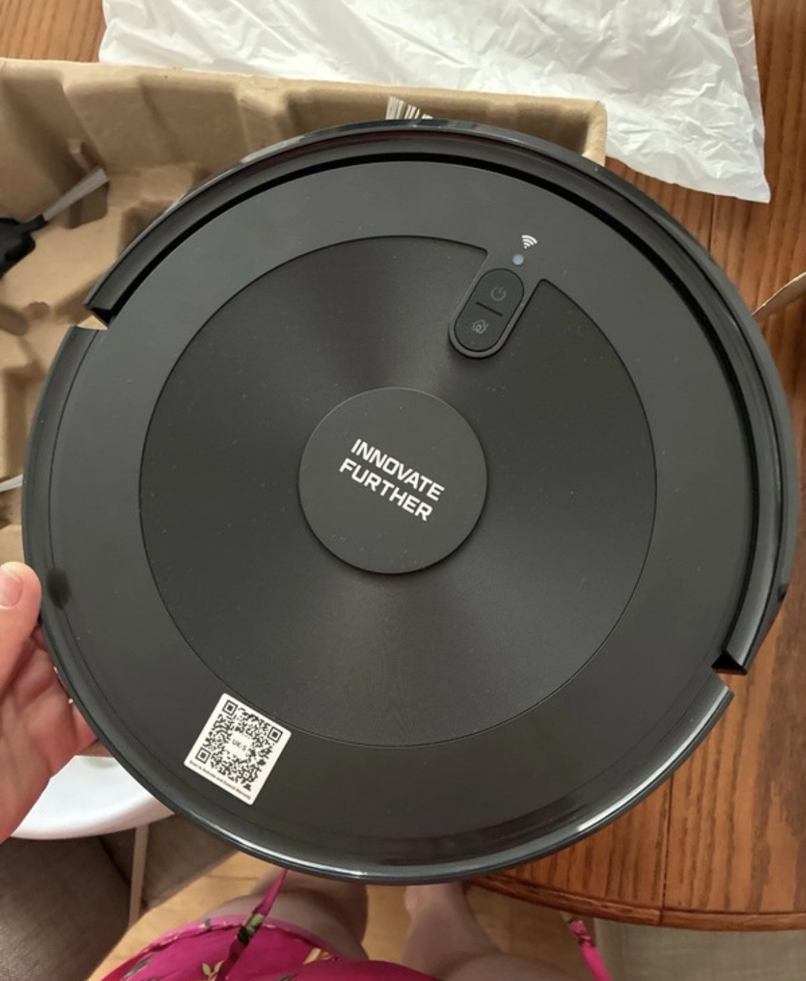 S2 Pro Robotic Vacuum Cleaner Wi‑Fi Smart Mapping Mopping Black + Dock