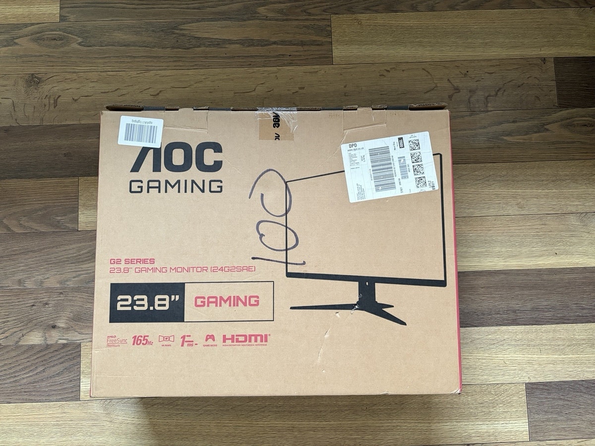 AOC 24G2SAE/BK 23.8" Widescreen LCD Monitor